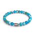 Sonnenbeschienener Himmel x Silber | Abalone-Armband